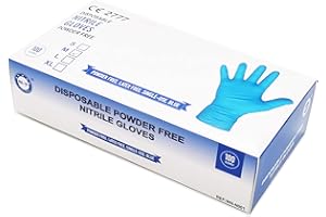 Universal Lian Shou Disposable Powder Free Nitrile Gloves (M) CATIII Medical Examination