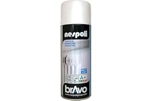 Nespoli Bomboletta Spray Aerosol per Radiatori Bianco Effetto Lucido 400ml