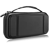 FINTIE Custodia per Nintendo Switch Modello OLED 7.0" / Switch 6.2" - [Antiurto] Portatile di Borsa con 10 Titolari per Sched