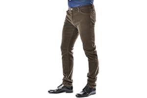Evoga Pantaloni Uomo sartoriali in Velluto Invernali Casual