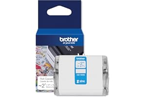 Brother CZ1005 Nastro a Lunghezza Continua Originale, Larghezza 50 mm, per Stampante di Etichette a Colori VC-500W