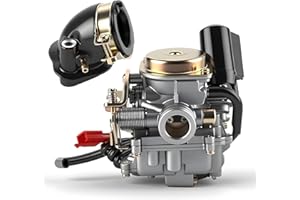 Wilktop Carburateur à starter 50cc pour Boss, Qingqi QM50QT 4G, Benzhou, Jinlun, Baotian