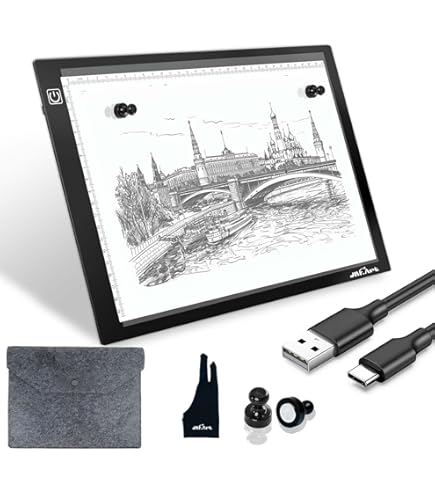 Tavoletta Luminosa LED A4 - Per Disegno E Ricalco - Foto 10