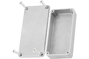LEPEVNEY Aluminium Box Section Enclosure Box External Enclosure Junction Box Electronic Tool 122 x 66 x 39.5mm 159N1