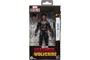Marvel Legends Series Marvels Blade, Marvel Studios Deadpool & Wolverine-samlarobjekt från filmen, actionfigur på 15 cm, pres