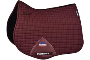 WeatherBeeta Prime Air-Tec All Purpose Saddle Pad, Burgundy, Small