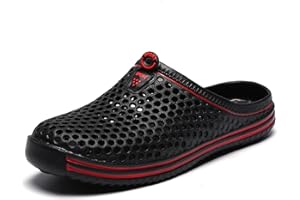 TABREBULL Women's Garden Clogs Breathable Shoes Bathing Shoes Men's Beach Shoes Water Shoes Footwear Slippers Walking Shoes Anti-Slip Shoes