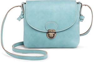 LaRechor Mała damska torba na ramię, torba na ramię damska torba na telefon komórkowy Besace Messenger Vintage