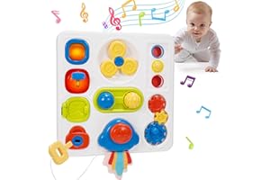 Grriopi Montessori Toys for 1 2 3 Year Old,Toddler Toys Baby Birthday Present Toys for 1 2 3 Boys Girls Gifts Busy Cube Baby Toys 1 Year Old Sensory Toys Learning