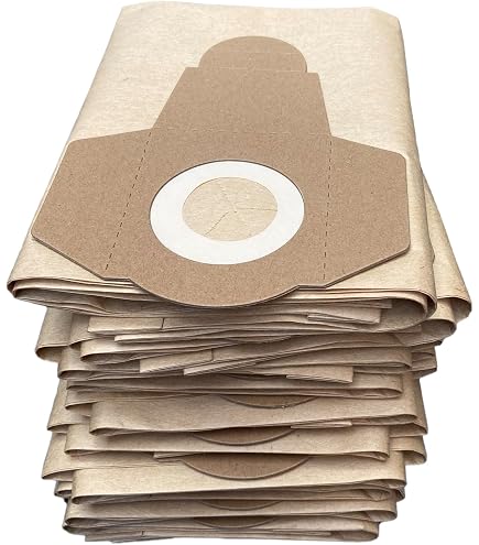SPARES2GO 10 Sacchetti Per Aspirapolvere Wessex 18L E 20L - Modelli 15892 E 34501 + 10 Deodoranti Inclusi