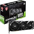 MSI GeForce RTX 3070 Ti VENTUS 3X 8G OC Gaming Graphics Card - 8GB GDDR6X, 1800 MHz, PCI Express Gen 4, 256 bit, 3x DP v 1.4a, HDMI 2.1 (Supports 4K)