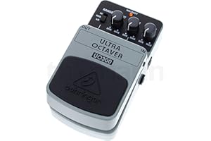 Behringer UO300 Ultra Octaver Guitar Effects Pedal 3-Mode Octave Shifter for Rich Bass Tones with Direct Volume Control