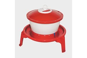 NOVITAL Abreuvoir poule 6 litres sur pieds plastique