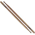 Zildjian 5B Hickory Drumsticks - Nylon Tip - Black