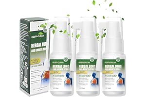 BYHSOEP 3 Stück Lung Spray, Lungenreinigung Spray, Lungenreinigungs SPray Breathing, Hilft, die Lunge zu Reinigen/Reparieren, Erleichtert das Atmen, Täglich Anwenden