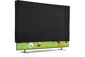 kwmobile Dammskydd för 43 tum TV - Tygfodral Skydd för Inomhus Platt-tv