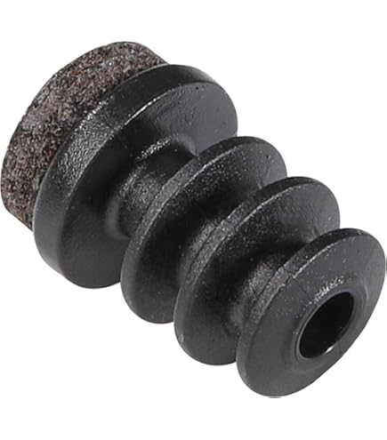 Adsamm® / 16 X Embouts Insert à Ailettes/Noir/ 26-28 Mm/Rond/Patin