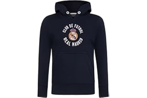 Real Madrid Boys Hoody Fleece Graphic Kids OFFICIAL Football Gift
