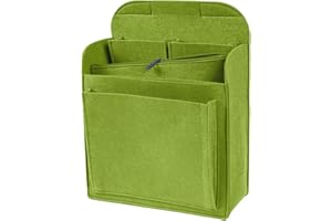 luxdag Rucksack Organizer aus Filz für Fjällräven Kanken 13L & 16L (Farbe & Größe wählbar) - Taschenorganizer für Rucksäcke mit herausnehmbarer Reißverschlusstasche für 13 Zoll Notebook