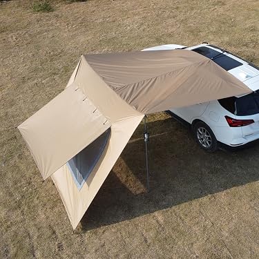 Store De Porte Arrière étanche Pour Camping-car - Bâche Oxford 180x114 Cm - Protection Solaire Et Vent - 10