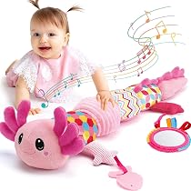 JoyCat Jouet Bebe 6-12 Mois, Ruche avec 5 Abeilles en Peluche, Jouet Montessori avec Hochets, Miroirs, Jeux Sensoriel Bebe 6 Mois, Cadeau Bebe Enfant 1 an Garçon Fille