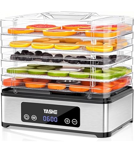 Cecotec VitaDry Pro Déshydrateur 300W 5 Plateaux Réglables Inox