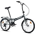 Moma Bikes Bicicletta Pieghevole, STREET, SHIMANO 6v