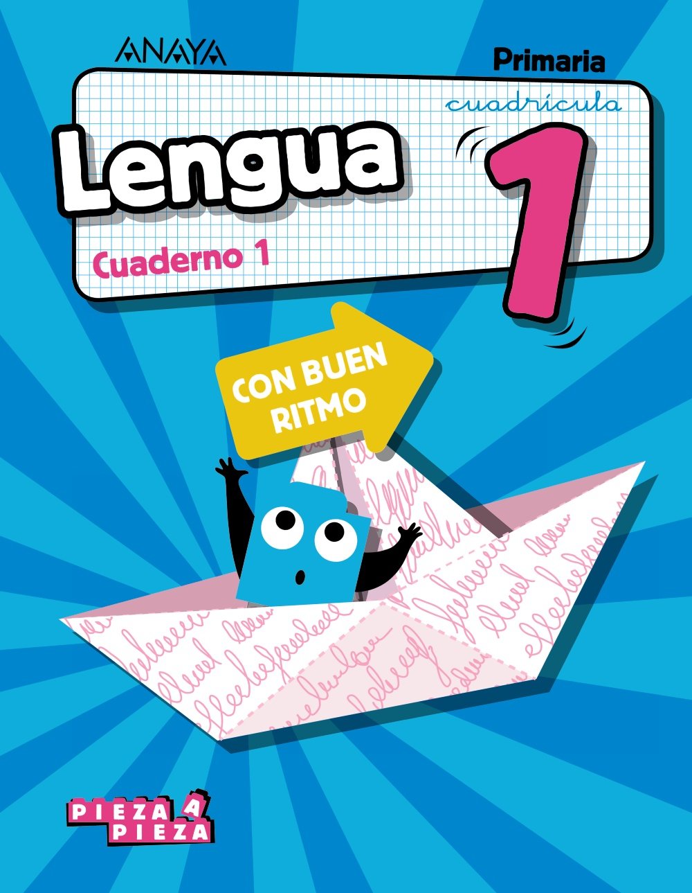 Lengua 1. Cuaderno 1. Con buen ritmo. Cuadrícula