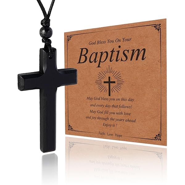 Collana Con Ciondolo Croce In Legno Di Noce - Gioiello Naturale Unisex Con Chiusura A Moschettone | Design Boscoso E Originale - Foto 10