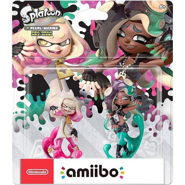 Splatoon Deep Cut Amiibo Set (Shiver, Frye, & Big Man) Triple