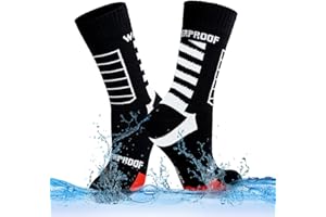 LEOSTEP 3-Layer Waterproof Socks for Men & Women High Performance Outdoor Sports Socks, Windproof & Breathable for Cycling, Skiing, Mountain Biking, Golf, Running, Hiking, Walking, Fishing