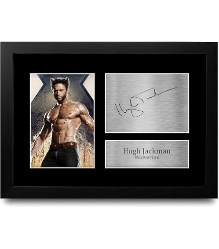 Photo Signée Tom Hardy Venom – A4 Imprimée Sur Plaque Métal Brossé – Cadre Noir – Idée Cadeau Fan Cinéma – Collection