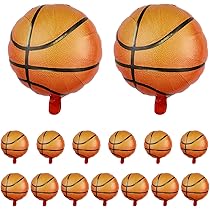 Zerone Décorations D'anniversaire De Basket-ball 50pcs Ballons De