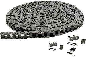 Jeremywell 35 Roller Chain with 2 Master and 1 Offset Links for GO Kart, Mini Bike|5 Feet
