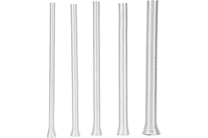 MUTUER Tube à ressort en acier super élastique, 5Pcs 21cm Ressort de Traction,Ressort de Compression Kit PVC Tuyau de cintrage de fil électrique ressort,pour tubes de cuivre incurvés Tubes en aluminium