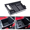 JDMCAR Compatible with Toyota Tundra Accessories 2007-2021 Center Console Organizer,Armrest Box Secondary Storage Tray -(Full Console w/Bucket Seats ONLY)