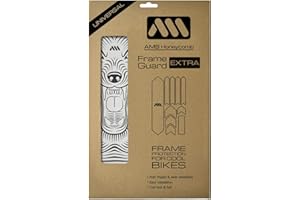 All Mountain Style AMS Paratelaio Extra Semi Transparente ad alto impatto – protegge la tua bicicletta da graffi e ammaccature