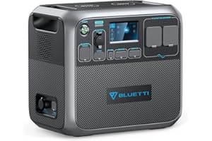 BLUETTI Centrale Elettrica Portatile AC200P, 2000Wh LiFePO4 Batteria Backup, 2 2000W AC Uscite (4800W Picco), Generatore Solare per Campeggio, Domestico, Emergenza