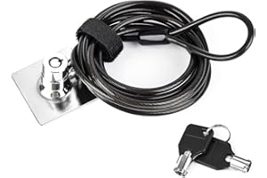 "N/A" ZUKEY Laptop Combination Lock - Security Universal Anti-Theft Wire Retractable Lock, Portable Safety Lock with Locking Cable For Smartphone, Laptop, MacBook, iPad, Tablets, Desktops and Projector