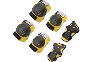 SOHOUR HOME Youth & Kids Knee Pads Elbow Pads Wrist Guards Set for 3-15 Years Child Roller Skate, Scooter, Inline Skating, Cycling, BMX Bike