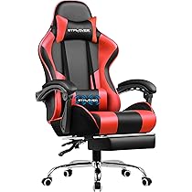 FIVMEN Gaming stoel massage zwart wit gamestoel gamestoel gamingstoel