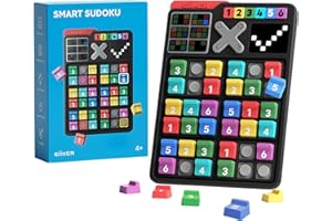 GiiKER Smart Sudoku Puzzle Spiele, Original 2500 Herausforderungen Brain Teaser Puzzle, Spielzeug für Kinder, Jugendliche, Reisen Spiele Geburtstag Geschenke Stocking Stuffer für Jungen Mädchen