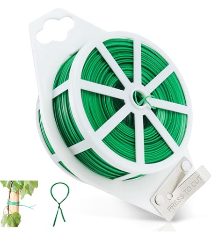Sangous 99,9% dode zachte koperdraad, elektrocultuur koperen tuinantenne, 16 gauge/ 1,3 mm diameter, 39 m, spoel van 1,2 lb
