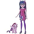 My Little Pony Equestria Girls Through the Mirror Twilight Sparkle - 11-Inch Fashion Doll with Purple Pony Figure, Removable Outfit and Shoes, Ages 5+