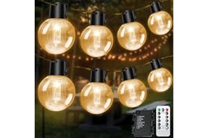 aurogeek Outdoor String Lights G60