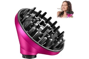 Diffuser for Dyson Airwrap HS05 HS03 HS01, Diffuser Nozzle Hair Dryer Converts for Airwrap Styler to Hair Dryer, Diffuser Nozzle Replacement Parts (Pink)