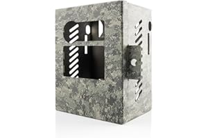 Zeiss Secacam 3 Metallgehäuse – Robuster Stahlschutz gegen Diebstahl & Vandalismus, Tarnmuster, kompatibel mit Stativ- & Kabelschlossbefestigung