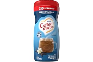 COFFEE MATE French Vanilla Flavoured Non Dairy Creamer Powder For Warm and Rich Taste, Lactose & Gluten Free, For 210 Servings (15 Oz)