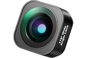 NEEWER Obiettivo Ultra Grandangolare 170° Compatibile con GoPro 12 11 10 9 Black Accessori Lente per Action Cam, Vetro Ottico HD Antiriflesso Multistrato, Telaio Alluminio, LS-37