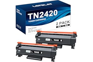 LOFBLAT TN2420 TN-2410 Cartouche de Toner Compatible pour Brother TN-2410 TN 2420 pour DCP-L2530DW MFC-L2710DW HL-L2350DW MFC-L2710DN HL-L2310D MFC-L2750DW DCP -L2510D MFC-L2730DW HL-L2375DW (2 Noir)